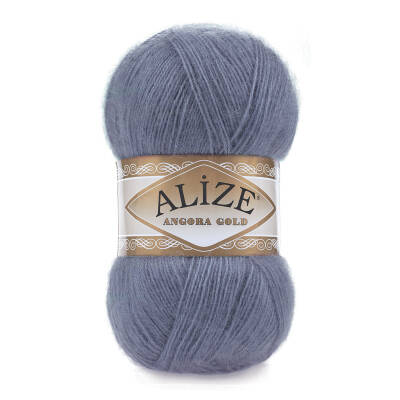 5 Adet Alize Angora Gold 203 Denim Menajı - 1