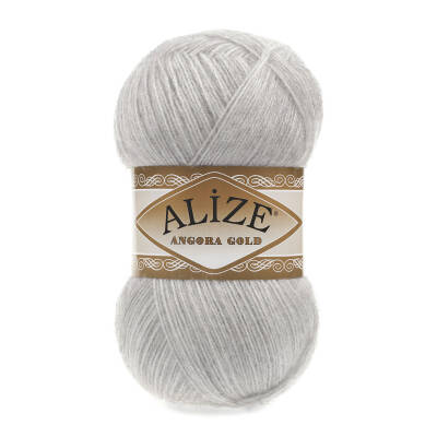 5 Adet Alize Angora Gold 208 Açık Gri - 1