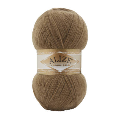 5 Adet Alize Angora Gold 466 Koyu Bej - 1