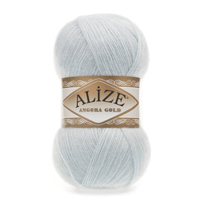 5 Adet Alize Angora Gold 514 Buz Mavisi - 1