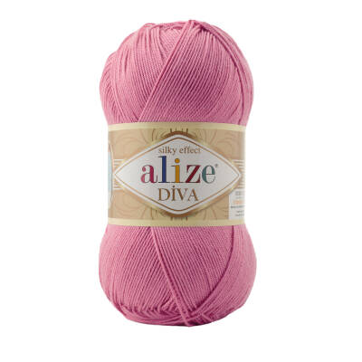 5 Adet Alize Diva 178 Koyu Pembe - 1