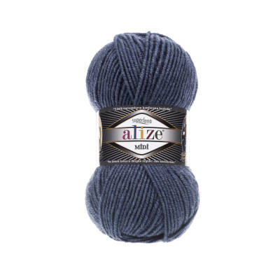 5 Adet Alize Superlana Midi 203 Denim Menajı - 1