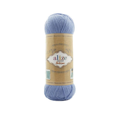 5 Adet Alize Superwash Artisan 432 Çelik Mavisi - 1