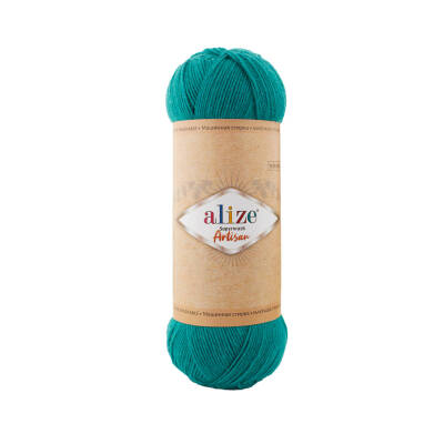 5 Adet Alize Superwash Artisan 507 Antik Yeşil - 1