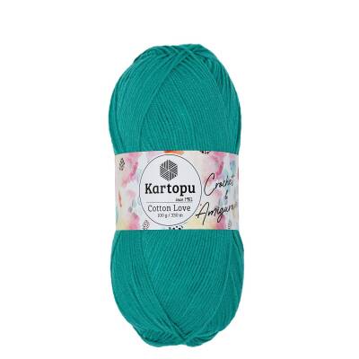 5 Adet Kartopu Cotton Love K418 Mint - 1