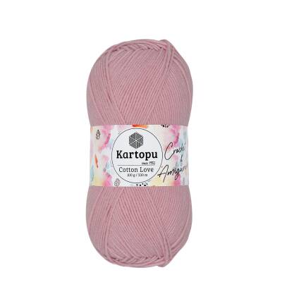 5 Adet Kartopu Cotton Love K768 Bebe Pembe - 1