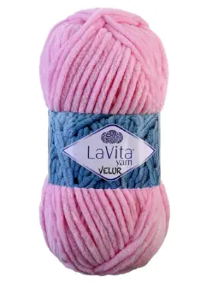 5 Adet Lavita Velur 4007 Bebe Pembe - 1