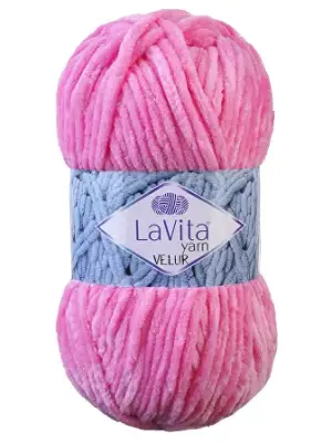 5 Adet Lavita Velur 4017 Şeker Pembe - 1