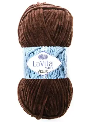 5 Adet Lavita Velur 7203 Kahve - 1