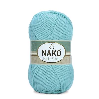 5 Adet Nako Denim Sport 6976 Canlı Mavi Cotton - 1