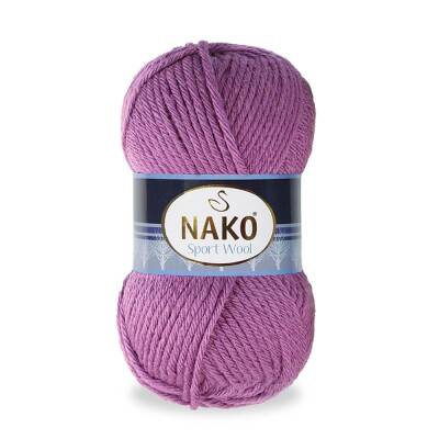 5 Adet Nako Sport Wool 1048 Orkide - 1