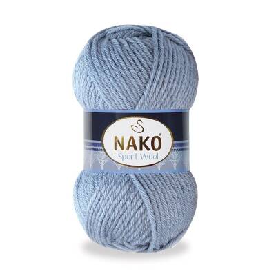 5 Adet Nako Sport Wool 11223 Denim Menajı - 1