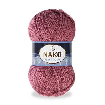 5 Adet Nako Sport Wool 327 Gül Kurusu - 1