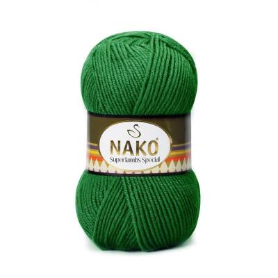 5 Adet Nako Superlambs Special 3584 Bambu Yeşil - 1