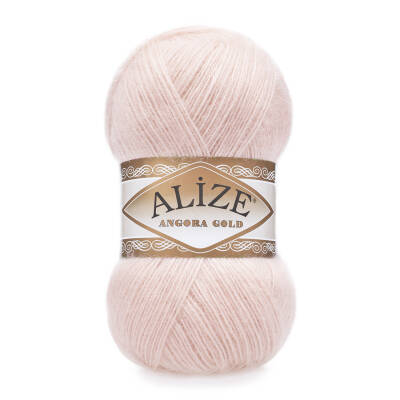 Alize Angora Gold 271 İnci Pembesi El Örgü İpi 100 Gr. - 1