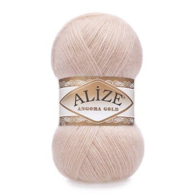 Alize Angora Gold 404 Pudra El Örgü İpi 100 Gr. - 1