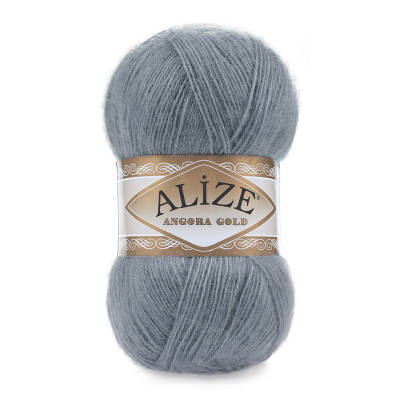 Alize Angora Gold 87 Orta Gri El Örgü İpi 100 Gr. - 1