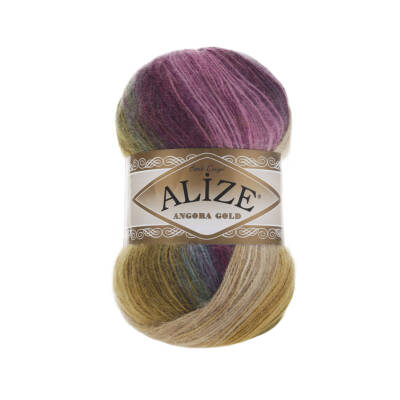 Alize Angora Gold Batik 4341 Ebruli El Örgü İpi 100 Gr. - 1