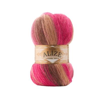 Alize Angora Gold Batik 7157 Ebruli El Örgü İpi 100 Gr. - 1