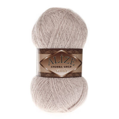 Alize Angora Gold Simli 506 Taş El Örgü İpi 100 Gr. - 1