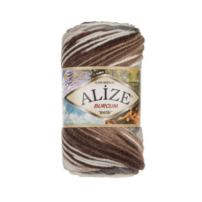 Alize Burcum Batik 5742 El Örgü İpi 100 Gr. - 1