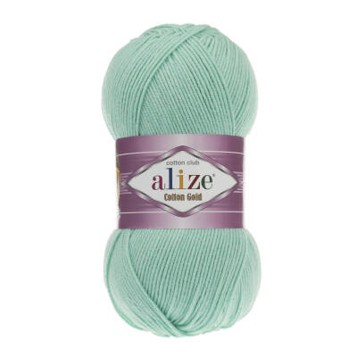 Alize Cotton Gold 15 Su Yeşili El Örgü İpi 100 Gr. - 1