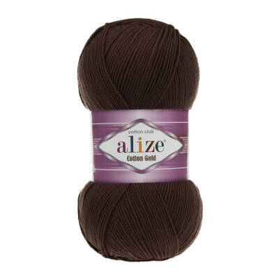 Alize Cotton Gold 26 Kahve El Örgü İpi 100 Gr. - 1