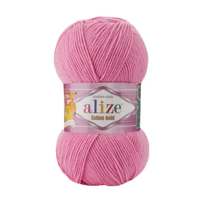 Alize Cotton Gold 264 Şeker Pembe El Örgü İpi 100 Gr. - 1