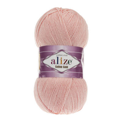 Alize Cotton Gold 393 Pudra Pembe El Örgü İpi 100 Gr. - 1