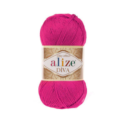 Alize Diva 149 Amber Çiçeği El Örgü İpi 100 Gr. - 1