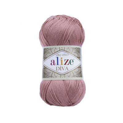 Alize Diva 354 Rodonit Taşı El Örgü İpi 100 Gr. - 1