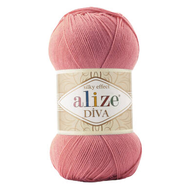 Alize Diva 619 Peru Zambağı El Örgü İpi 100 Gr. - 1