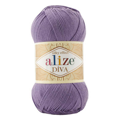 Alize Diva 622 Dalya Çiçeği El Örgü İpi 100 Gr. - 1