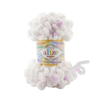 Alize Puffy Color 6470 Ebruli Parmakta Örülen El Örgü İpi 100 Gr. - 1