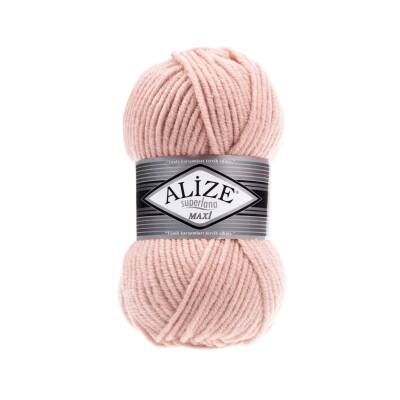 Alize Superlana Maxi 523 Kristal Pembe El Örgü İpi 100 Gr. - 1