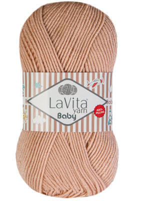 Lavita Baby 4124 Flamingo El Örgü İpi 100 Gr. - 1