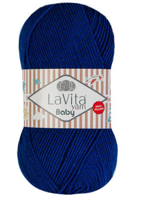 Lavita Baby 5309 Nebula Mavi El Örgü İpi 100 Gr. - 1