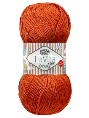 Lavita Baby 7225 Tarçın El Örgü İpi 100 Gr. - 1