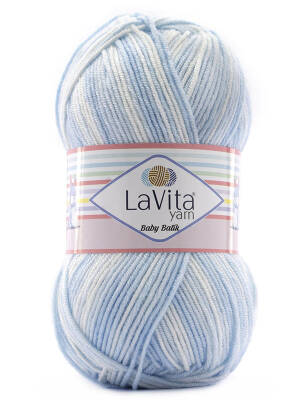 Lavita Baby Batik BY04 Turkuaz El Örgü İpi 100 Gr. - 1