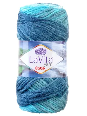 Lavita Batik DG04 Zambak El Örgü İpi 100 Gr. - 1