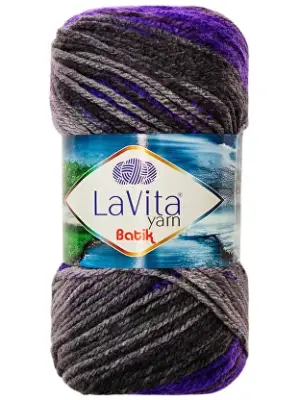 Lavita Batik DG09 Zarif El Örgü İpi 100 Gr. - 1