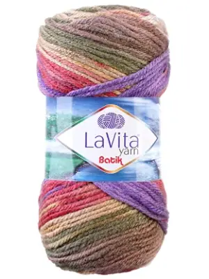 Lavita Batik DG14 Allium El Örgü İpi 100 Gr. - 1