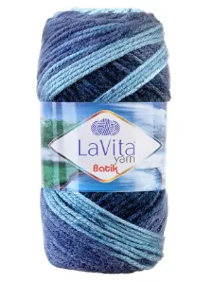 Lavita Batik DG16 Begonvil El Örgü İpi 100 Gr. - 1