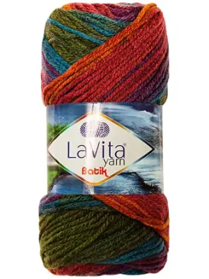 Lavita Batik DG17 Fulya El Örgü İpi 100 Gr. - 1