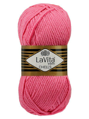 Lavita Chells 0013 Pembe El Örgü İpi 100 Gr. - 1