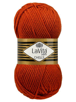 Lavita Chells 9729 Kiremit El Örgü İpi 100 Gr. - 1