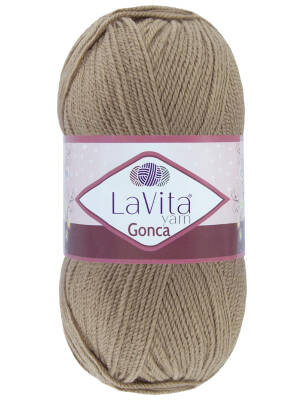 Lavita Gonca 7220 Sütlü Cappuccino El Örgü İpi 100 Gr. - 1