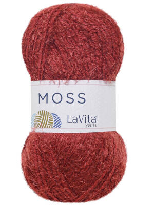 Lavita Moss 2515 Kırmızı El Örgü İpi 100 Gr. - 1