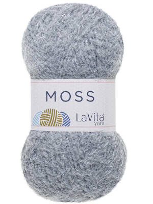 Lavita Moss 9801 Koyu Gri El Örgü İpi 100 Gr. - 1