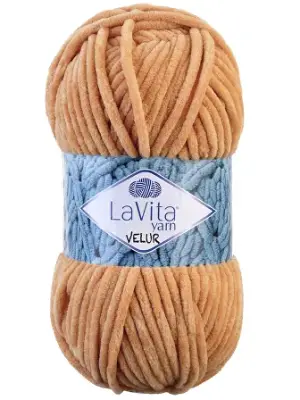 Lavita Velur 1038 Bal Köpüğü El Örgü İpi 100 Gr. - 1